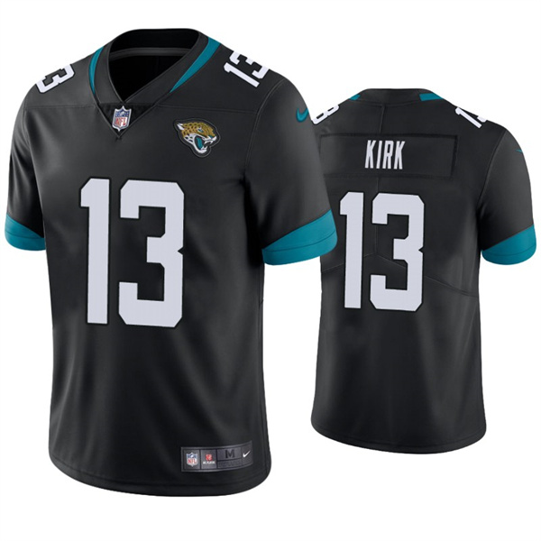 Men's Jacksonville Jaguars #13 Christian Kirk Black Vapor Untouchable Limited Stitched Jersey