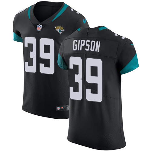 Nike Jaguars #39 Tashaun Gipson Black Team Color Men's Stitched NFL Vapor Untouchable Elite Jersey