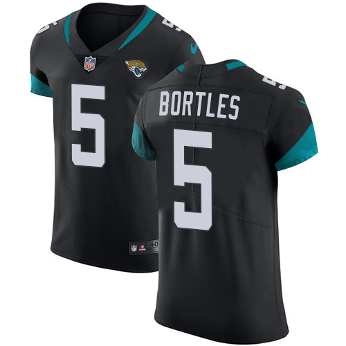 Nike Jaguars #5 Blake Bortles Black Team Color Men's Stitched NFL Vapor Untouchable Elite Jersey