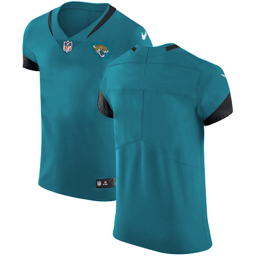 Nike Jaguars Blank Teal Green Alternate Men's Stitched NFL Vapor Untouchable Elite Jersey