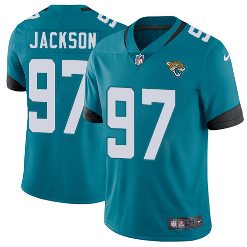 Nike Jaguars #97 Malik Jackson Teal Green Alternate Men's Stitched NFL Vapor Untouchable Limited Jersey