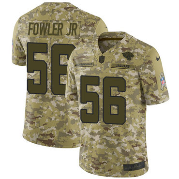 Nike Jaguars #56 Dante Fowler Jr Camo Men's Stitched NFL Limited 2018 Salute To Service Jersey