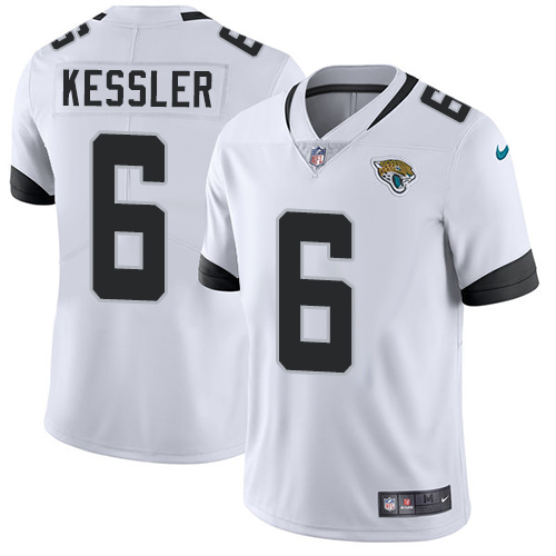 NFL Nike Jacksonville Jaguars #6 Cody Kessler White Road Vapor Untouchable Limited Jersey