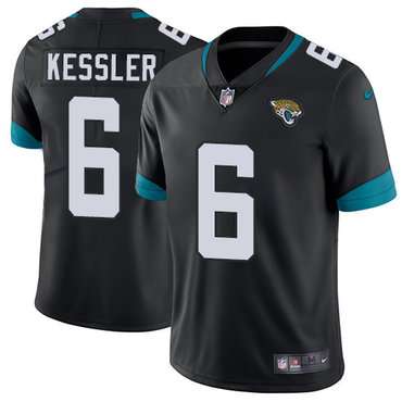 NFL Nike Jacksonville Jaguars #6 Cody Kessler Black Vapor Untouchable Limited Jersey