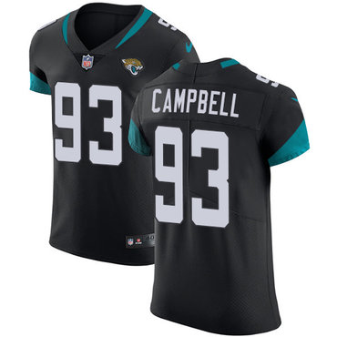 Nike Jaguars #93 Calais Campbell Black Alternate Men's Stitched NFL Vapor Untouchable Elite Jersey