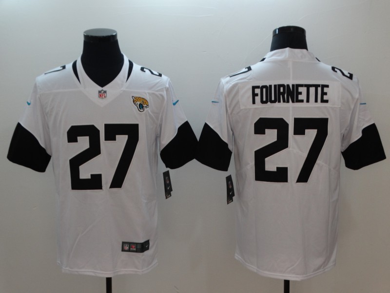 Nike Jaguars 27 Leonard Fournette White New 2018 Vapor Untouchable Limited Jersey