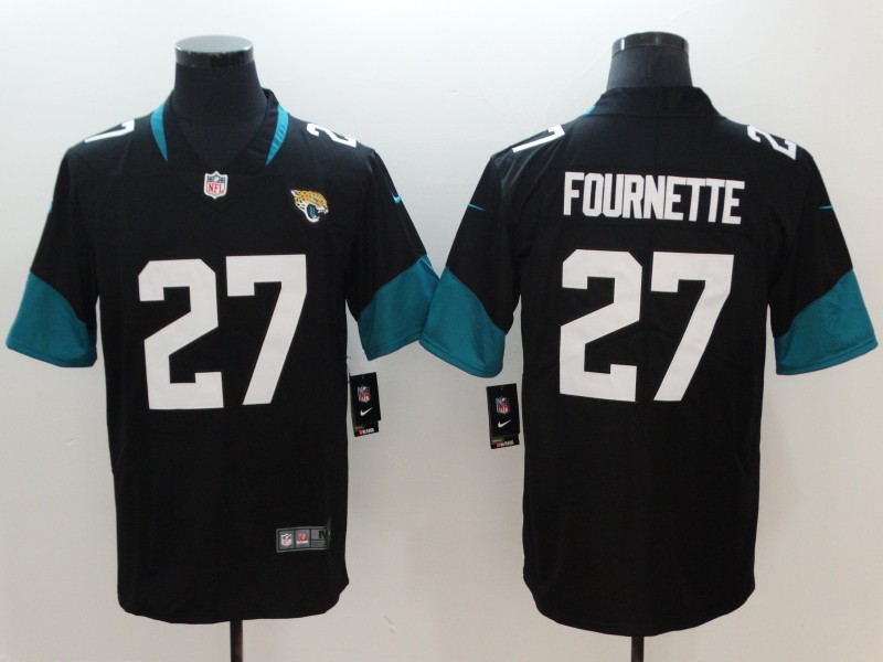 Nike Jaguars 27 Leonard Fournette Black New 2018 Vapor Untouchable Limited Jersey