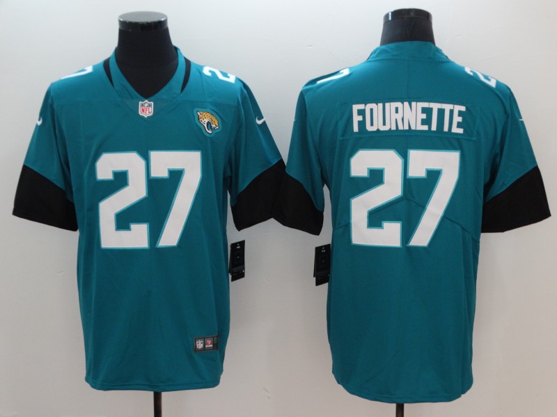 Nike Jaguars 27 Leonard Fournette Teal New 2018 Vapor Untouchable Limited Jersey