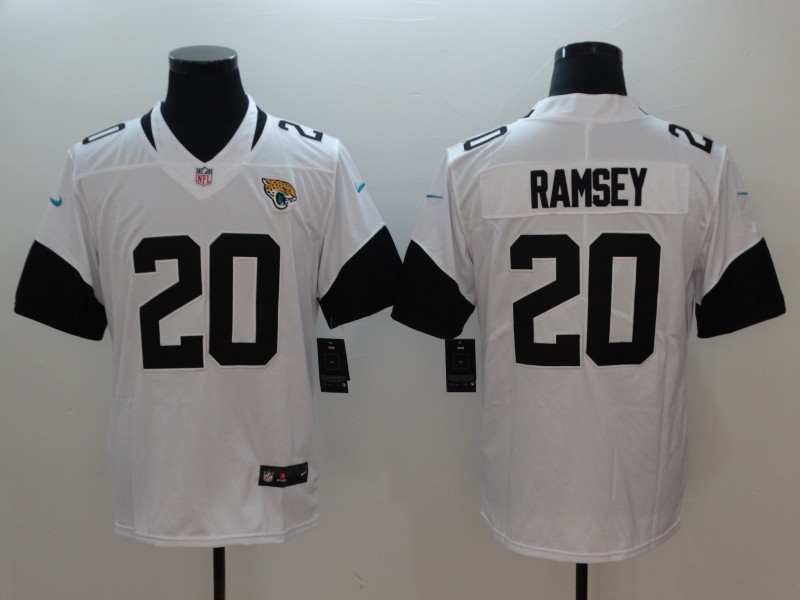 Nike Jaguars 20 Jalen Ramsey White New 2018 Vapor Untouchable Limited Jersey