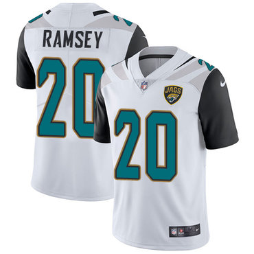 Nike Jaguars 20 Jalen Ramsey White Vapor Untouchable Limited Player Jersey