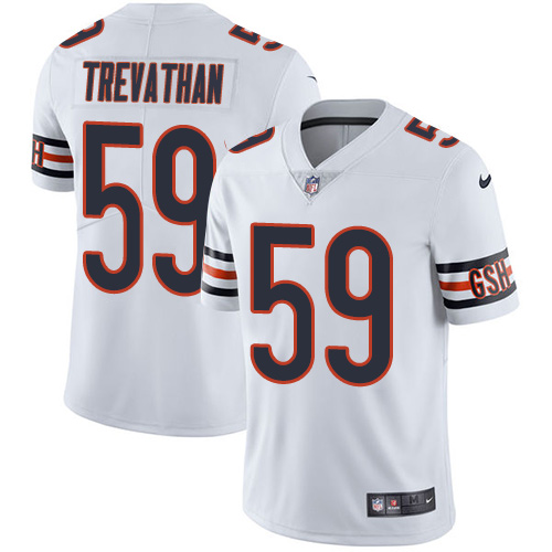 Nike Bears #59 Danny Trevathan White Men's Stitched NFL Vapor Untouchable Limited Jersey