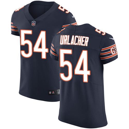 Nike Bears #54 Brian Urlacher Navy Blue Team Color Men's Stitched NFL Vapor Untouchable Elite Jersey