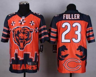 Nike Chicago Bears #23 Kyle Fuller Orange NFL Elite Noble Fashion Jersey