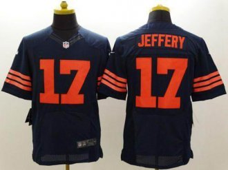 Nike Chicago Bears #17 Alshon Jeffery Navy Blue 1940s Throwback NFL Elite Jersey