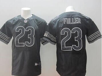 NEW Chicago Bears #23 Kyle Fuller Black Shadow NFL Elite Jersey