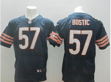 New Chicago Bears #57 Jon Bostic Navy Blue Team Color NFL Elite Jersey