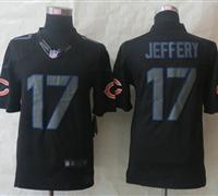 Chicago Bears #17 Alshon Jeffery Impact Limited Black Jersey