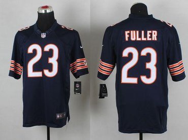 2014 NFL Draft Chicago Bears #23 Kyle Fuller Navy Blue Team Color NFL Limited Jersey