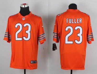 2014 NFL Draft Chicago Bears #23 Kyle Fuller Orange NFL Limited Jersey