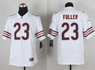 2014 NFL Draft Chicago Bears #23 Kyle Fuller White NFL Limited Jersey