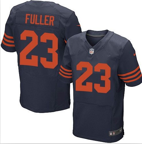 2014 NFL Draft Bears #23 Kyle Fuller Navy Blue 1940s Throwback Men's Stitched NFL Elite Jersey