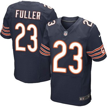 2014 NFL Draft Chicago Bears #23 Kyle Fuller Navy Blue Team Color Elite Jersey