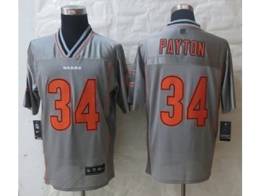 NEW Chicago Bears #34 Payton Grey Jerseys(Vapor Elite)