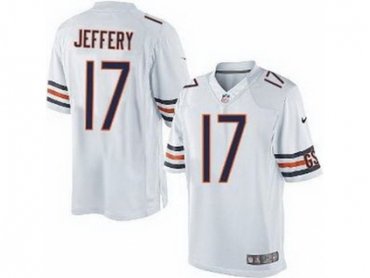 NEW Chicago Bears #17 Alshon Jeffery White Jerseys(Limited)