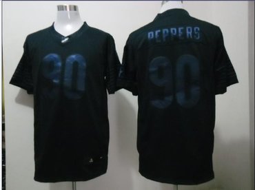 NEW Chicago Bears 90 Julius Peppers Drenched Limited Jerseys(Navy Blue)