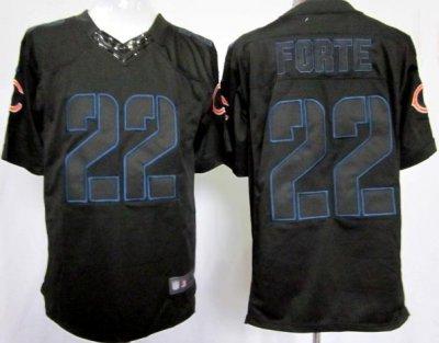 2012 NEW NFL Chicago Bears 22 Matt Forte Black Jerseys(Impact Limited)