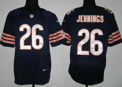 2012 NEW NFL Chicago Bears 26 Tim Jennings Blue Jerseys(Elite)