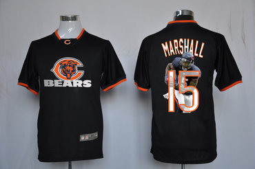 NEW Chicago Bears 15 brandon marshall Team ALL-Star Fashion Jerseys