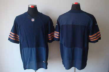 2012 NEW NFL Chicago Bears Blue Color Blank Jerseys(Elite)