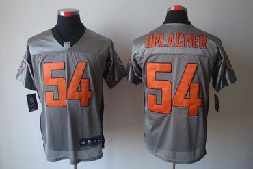 2012 NEW NFL Chicago Bears 54 Brian Urlacher Grey Shadow Jerseys