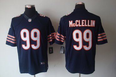 2012 NEW NFL Chicago Bears 99 Shea McClellin Blue Jerseys (Limited)