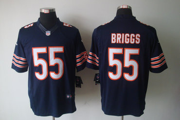 2012 NEW NFL Chicago Bears 55 Lance Briggs Blue Jerseys (Limited)