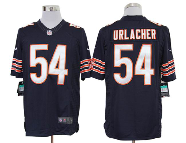 2012 NEW NFL Chicago Bears 54 Brian Urlacher Blue Jerseys (Limited)