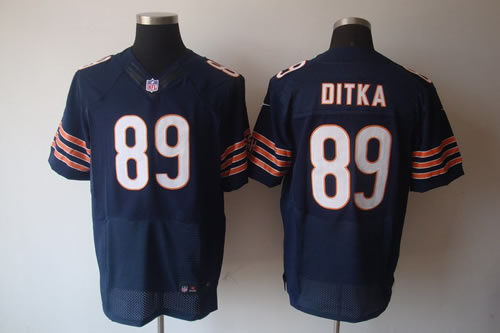 2012 NEW nfl chicago bears 89 mike ditka blue jerseys (elite)