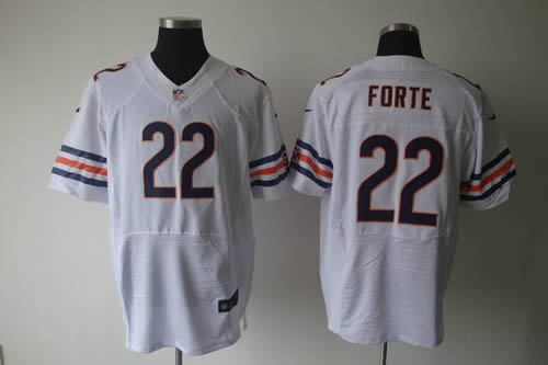 2012 NEW NFL Chicago Bears 22 Matt Forte White Jerseys (Elite)