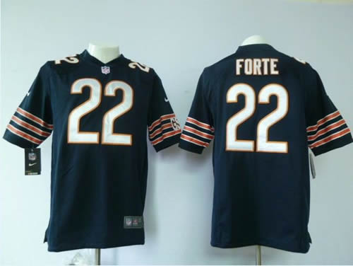 2012 NEW NFL Chicago Bears 22 Matt Forte Blue Jerseys (Game)