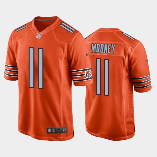 Men's Bears #11 Darnell Mooney Vapor Untouchable Limited Orange Jersey