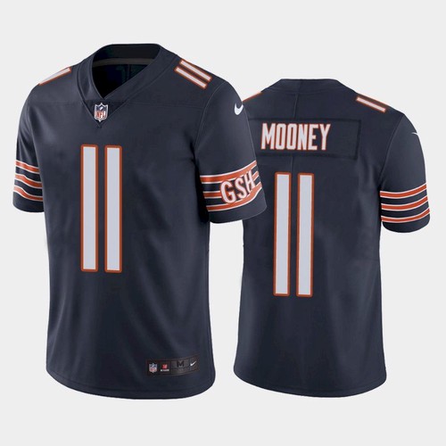 Men's Bears #11 Darnell Mooney Vapor Untouchable Limited Navy Jersey