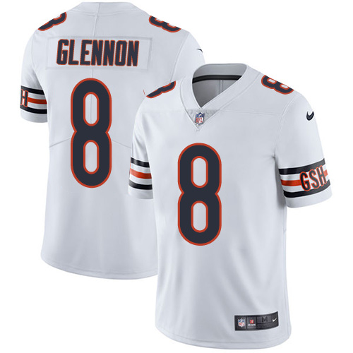 Nike Bears #8 Mike Glennon White Men's Stitched NFL Vapor Untouchable Limited Jersey