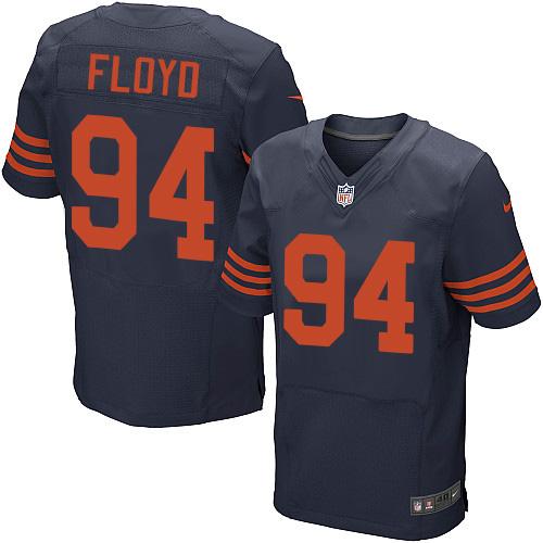 Nike Bears #94 Leonard Floyd Navy Blue Alternate Men's Stitched NFL Elite Jersey