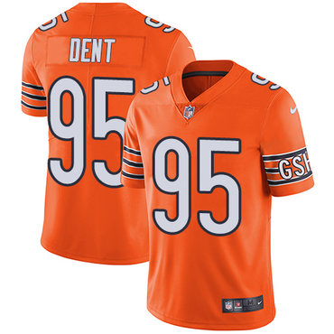 Nike Bears #95 Richard Dent Orange Men's Stitched NFL Limited Rush Jersey