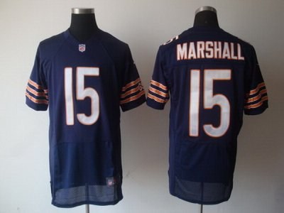 nfl chicago bears #15 brandon marshall blue elite jerseys