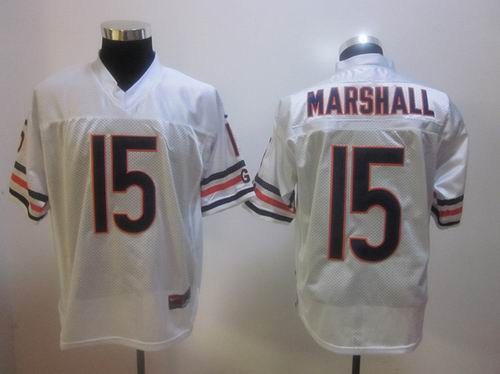 2012 chicago bears 15 brandon marshall white elite