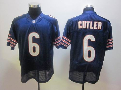 2012 chicago bears 6 jay cutler blue jersey elite