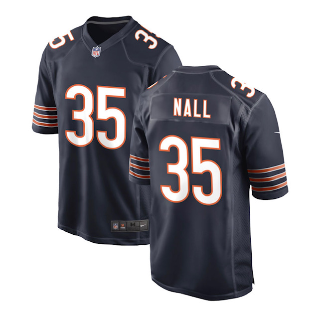 Bears #35 Ryan Nall Navy Vapor limited Jersey