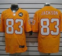 NEW Buccaneers #83 Vincent Jackson Orange Alternate With MG Patch Stitched NFL Elite Jersey